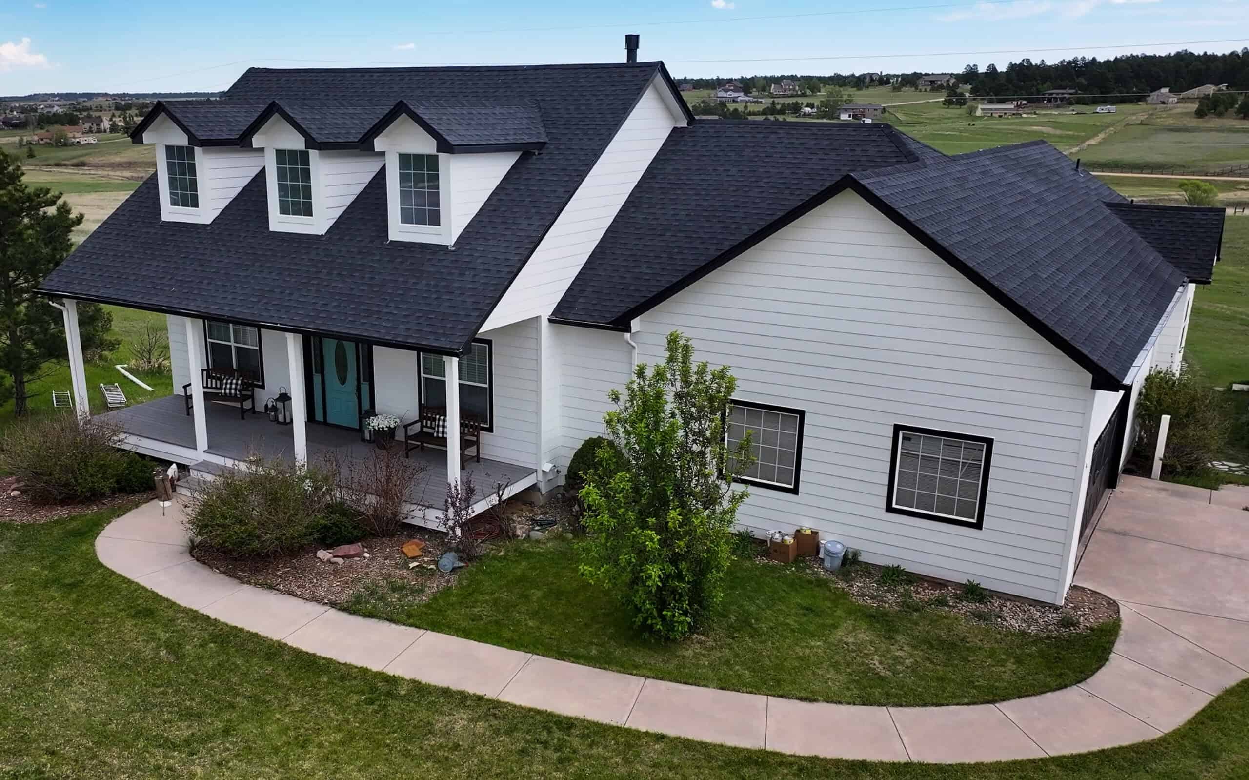 black forest project exterior painting