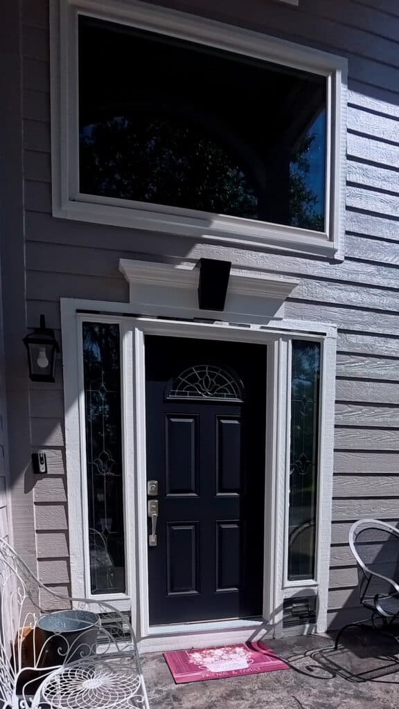 exterior door painting